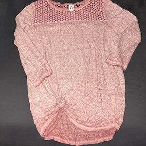 Pink Crotchet Blouse!